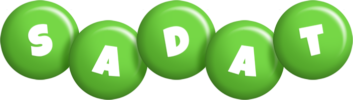Sadat candy-green logo