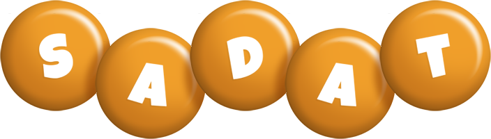 Sadat candy-orange logo
