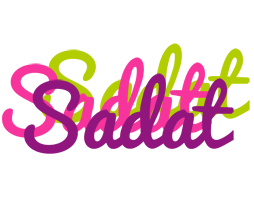 Sadat flowers logo