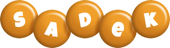 Sadek candy-orange logo