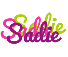 Sadie flowers logo