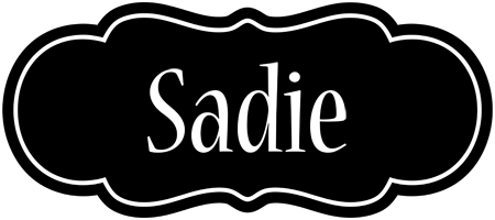 Sadie welcome logo