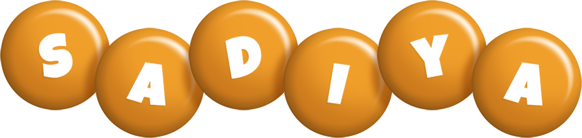 Sadiya candy-orange logo