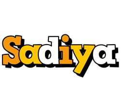 Sadiya cartoon logo