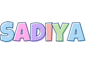 Sadiya pastel logo