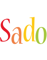 Sado birthday logo