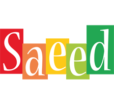 Saeed colors logo