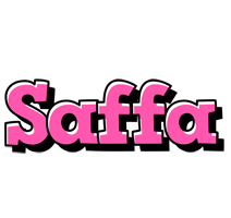 Saffa girlish logo