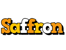 Saffron cartoon logo