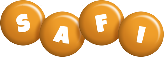 Safi candy-orange logo