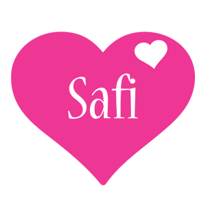 Safi love-heart logo