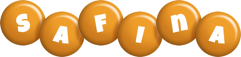 Safina candy-orange logo