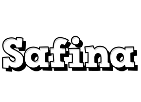 Safina snowing logo