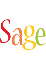 Sage birthday logo