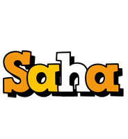 Saha cartoon logo