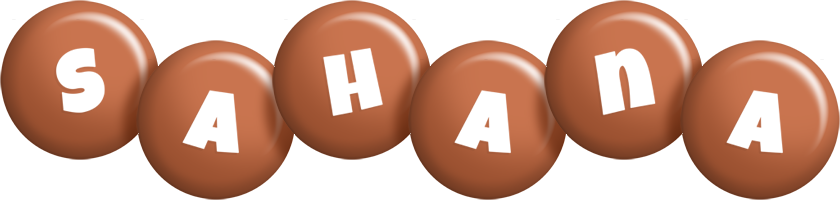 Sahana candy-brown logo