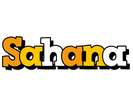 Sahana cartoon logo