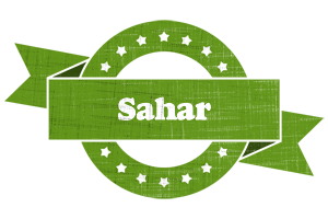 Sahar natural logo