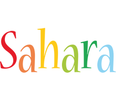 Sahara birthday logo