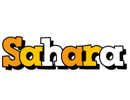 Sahara cartoon logo