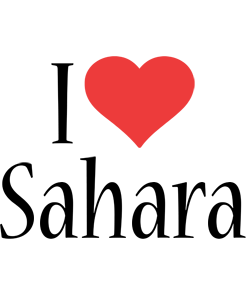 Sahara i-love logo