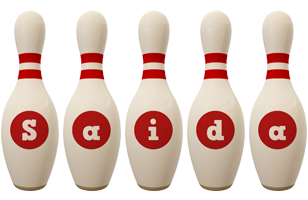 Saida bowling-pin logo