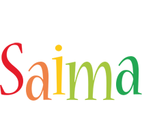 Saima birthday logo