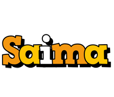 Saima cartoon logo