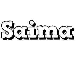 Saima snowing logo