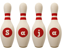 Saja bowling-pin logo