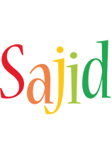Sajid birthday logo