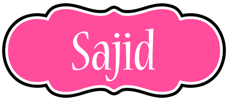 Sajid invitation logo