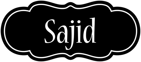 Sajid welcome logo