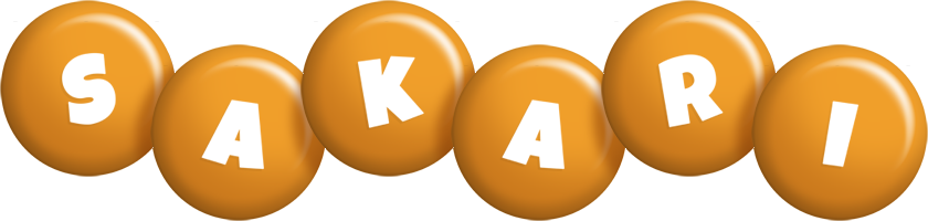 Sakari candy-orange logo