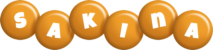 Sakina candy-orange logo