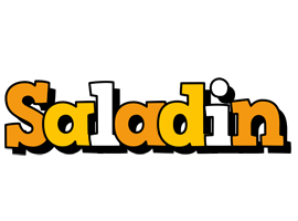 Saladin cartoon logo