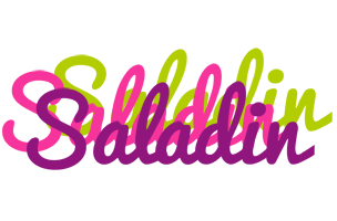 Saladin flowers logo