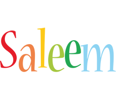 Saleem birthday logo