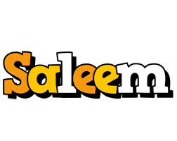 Saleem cartoon logo