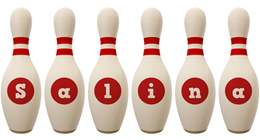 Salina bowling-pin logo