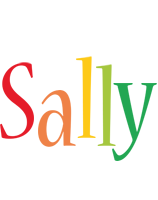 Sally birthday logo