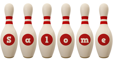Salome bowling-pin logo