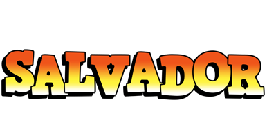 Salvador sunset logo