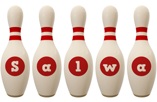 Salwa bowling-pin logo