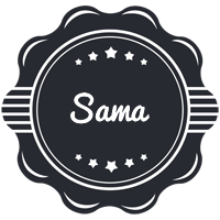 Sama badge logo