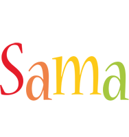 Sama birthday logo