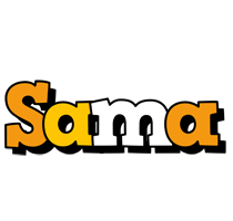 Sama cartoon logo