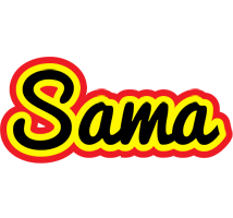 Sama flaming logo