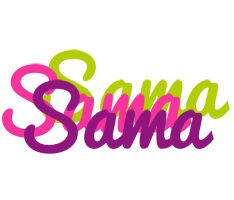 Sama flowers logo