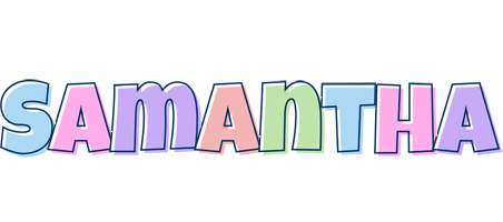 Samantha pastel logo